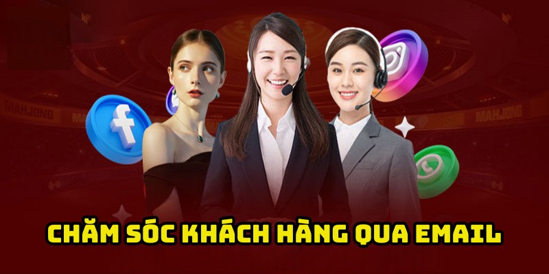 Liên hệ chăm sóc khách hàng 23Win qua email nhanh chóng